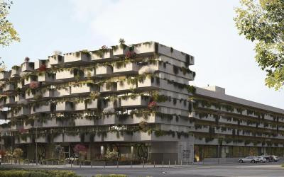 Apartamento T0 com varanda