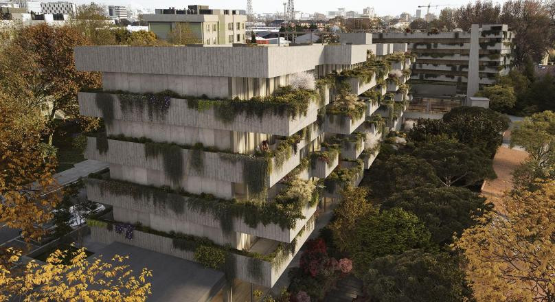 Apartamento T0 com varanda