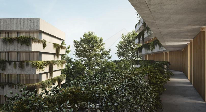 Apartamento T0 com varanda