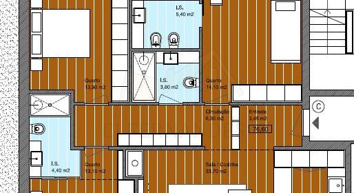 Apartamento T3 Novo 