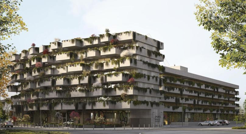 Apartamento T0 com varanda